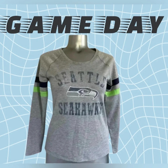 🆕Women’s |  Seattle Seahawks Long Sleeve Top - Picture 1 of 15